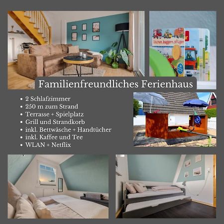 Familienfreundliches Ferienhaus In 5 Min Zum Strand Mit Terrasse Und Kostenlosem Parkplatz Куксгафен Екстер'єр фото