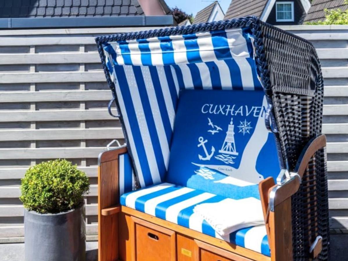 Familienfreundliches Ferienhaus In 5 Min Zum Strand Mit Terrasse Und Kostenlosem Parkplatz Куксгафен Екстер'єр фото