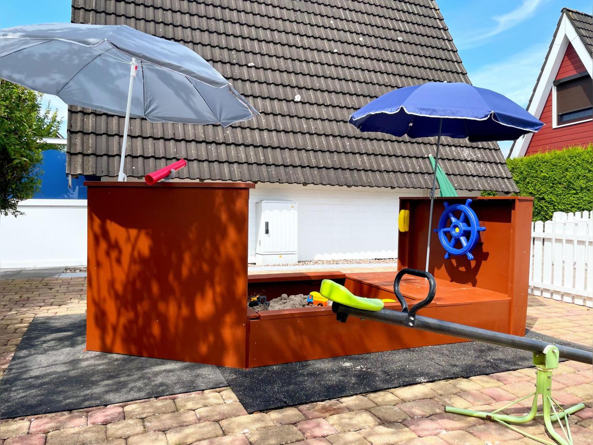 Familienfreundliches Ferienhaus In 5 Min Zum Strand Mit Terrasse Und Kostenlosem Parkplatz Куксгафен Екстер'єр фото